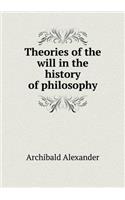 Theories of the Will in the History of Philosophy