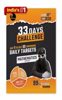 33 Days Challenge CBSE Class 10 Mathematics Standard for 2024 Board Exam (Includes Sample Papers) by Padhle Akshay