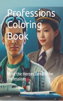 Professions Coloring Book
