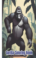 Gorilla Coloring Book