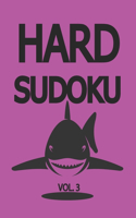 HARD SUDOKU Vol.3: Very Hard and Extremely Hard Sudoku