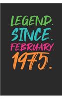 Legend Since February 1975