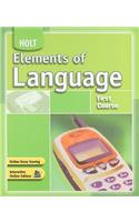 Elements of Language: Student Edition First Course 2007