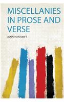 Miscellanies in Prose and Verse