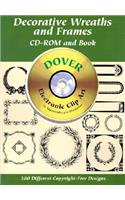 Decorative Wreaths and Frames CD-ROM and Book