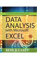 Data Analysis with Microsoft Excel(tm)