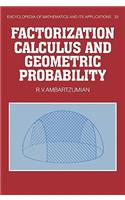 Factorization Calculus and Geometric Probability