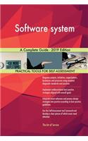 Software system A Complete Guide - 2019 Edition