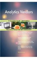 Analytics Vendors A Complete Guide - 2019 Edition