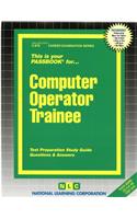 Computer Operator Trainee