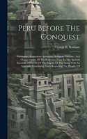 Peru Before The Conquest