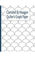 Clamshell & Hexagon Quilter's Graph Paper
