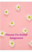 Planner For School Assignment: Weekly Planner For Students and Teachers, 82 pages of weekly planner for each month - 6" x 9" size with gloss cover