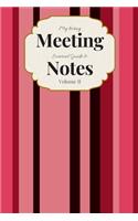 My Boring Meeting Survival Guide & Notes