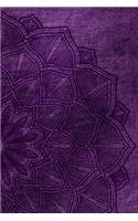 Mindfulness Journal Purple Mandala