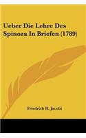 Ueber Die Lehre Des Spinoza In Briefen (1789)