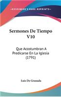 Sermones De Tiempo V10