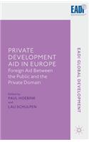 Private Development Aid in Europe