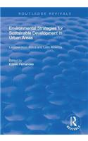 Environmental Strategies for Sustainable Developments in Urban Areas