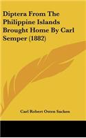Diptera from the Philippine Islands Brought Home by Carl Semper (1882)