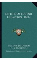 Letters Of Eugenie De Guerin (1866)