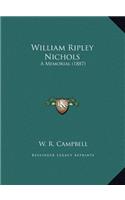 William Ripley Nichols