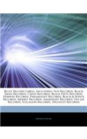 Articles on Blues Record Labels, Including