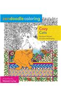 Zendoodle Coloring: Cozy Cats: Fantastic Felines to Color and Display: Fantastic Felines to Color and Display