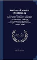 Outlines of Musical Bibliography
