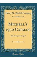 Michell's 1930 Catalog