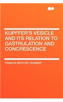 Kupffer's Vesicle and Its Relation to Gastrulation and Concrescence