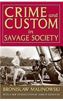 Crime and Custom in Savage Society