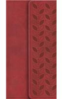 NIV Diary Cherry Soft-Tone Bible with Clasp