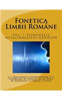 Fonetica Limbii Romane