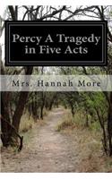 Percy A Tragedy in Five Acts