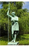 Statue of an Amazon in the Botanical Gardens in Copenhagen Denmark Journal: 150 Page Lined Notebook/Diary