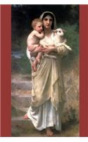 "Lambs" by William-Adolphe Bouguereau - 1897: Journal (Blank / Lined)(Art of Life Journals)