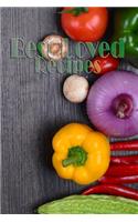 Best Loved Recipes: 110 Pages, 6" x 9" - Blank Recipe Book to Write In Favorite Recipes- Cookbook to Note down your 50 recipes - Great Ingredients Cover Vol.1(1 Great Ingredients)