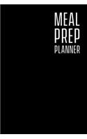 Weekly meal prep planner