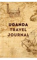 Uganda Travel Journal: 120 Pages, 6x9, Soft Cover, Matte Finish, Lined Travel Journal, Funny Travel Notebook, perfect gift for your Trip to Uganda
