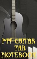 Guitar Tab Notebook My Guitar Tablature Book