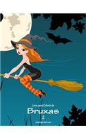 Livro para Colorir de Bruxas 2: (2 Bruxas)