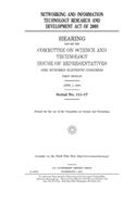 Networking and Information Technology Research and Development Act of 2009