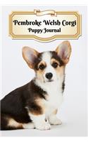 Pembroke Welsh Corgi Puppy Journal: 2020 Weekly Calendar - 12 Months - 107 pages 6 x 9 in. - Planner - Diary - Organizer - Agenda - Appointment - Half Spread Wide Ruled Pages