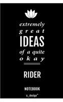 Notebook for Riders / Rider