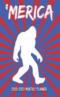 Merica 2020-2021 Monthly Planner