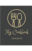 My Cookbook Blank Recipes