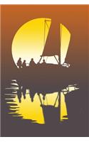 Sailing Sunset Notepad