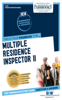 Multiple Residence Inspector I (C-3078): Passbooks Study Guide Volume 3078(Career Examination)