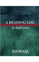 A Reading Log for Book Lovers Journal